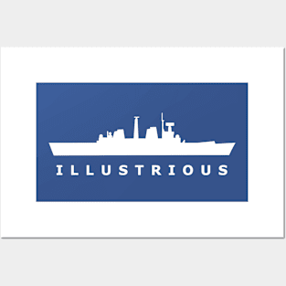 HMS Illustrious (R06) Posters and Art